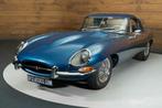 Jaguar E-Type S1 3.8 Cabriolet | Extensively Restored | 1961, Auto's, Oldtimers, Achterwielaandrijving, Zwart, Cabriolet, Blauw