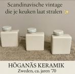 Höganäs Keramik Kruidenpotjes - Vintage Zweden Jaren '70, Ophalen, Hoganas, Onbekend, Zo goed als nieuw
