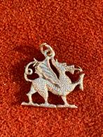 Zilveren Draak Kertinghanger, Ophalen of Verzenden, Zo goed als nieuw, Zilver