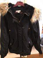 Damesjas maat 40 zwart warme jas, Maat 38/40 (M), Zo goed als nieuw, Zwart, Ophalen