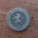 Belgische munt 1862 - Leopold I, Ophalen of Verzenden, België, Losse munt, Zilver