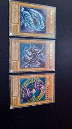 Yu-gi-oh! Japanse kaarten Blue eyes/Dark magician/Red eyes, Hobby en Vrije tijd, Verzamelkaartspellen | Yu-gi-Oh!, Ophalen of Verzenden