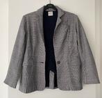 Donkerblauw/ witte blazer in biokatoen van People Tree, 36, Blauw, Ophalen of Verzenden, Zo goed als nieuw, Jasje