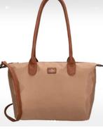 Charm of London notebook en handige damestas, Ophalen of Verzenden, Zo goed als nieuw, Beige, Handtas