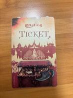 1 Efteling parkeerkaart parkeerticket geldig tm 31 december, Tickets en Kaartjes, Eén persoon, Ticket of Toegangskaart