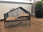Hamsterkooi, Dieren en Toebehoren, Kooi, Minder dan 75 cm, Zo goed als nieuw, Ophalen