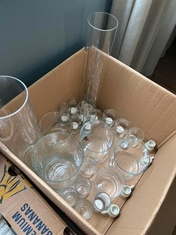 Bruiloft decoratie + kaarsen beschikbaar voor biedingen