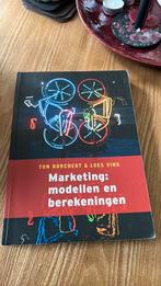 Loes Vink - Marketing: modellen en berekeningen, Loes Vink; Ton Borchert, Ophalen of Verzenden, Zo goed als nieuw, Nederlands