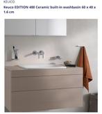 Keuco EDITION 400 Ceramic built-in washbasin, Ophalen, Nieuw, Wit, Overige typen