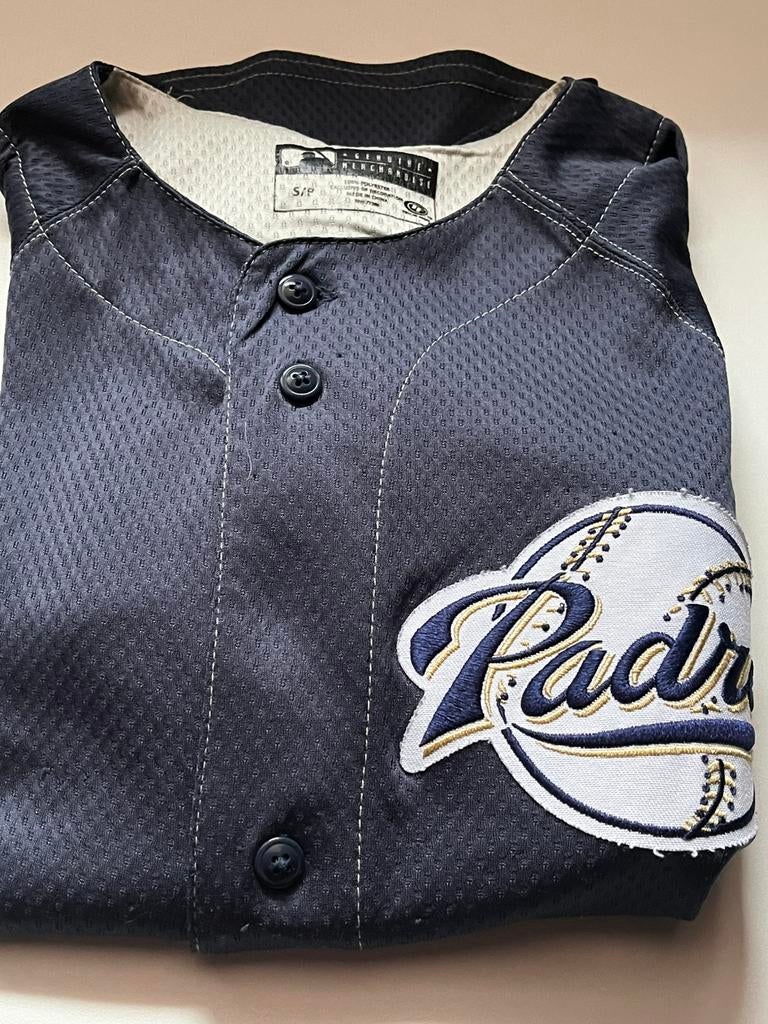 Padres honkbalshirt maat 152, Sport en Fitness, Honkbal en Softbal, Ophalen of Verzenden, Zo goed als nieuw, Honkbal, Kleding