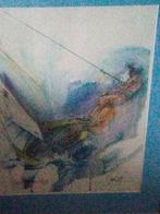 litho Owen, Antiek en Kunst, Kunst | Schilderijen | Abstract, Ophalen