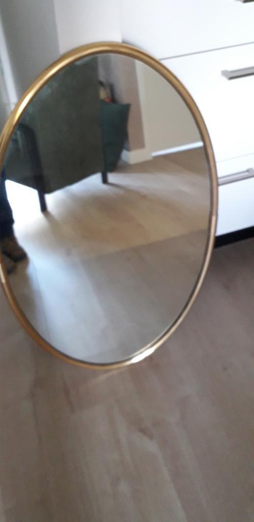 Spiegels, Huis en Inrichting, Woonaccessoires | Spiegels, Zo goed als nieuw, Minder dan 100 cm, Ovaal, Ophalen