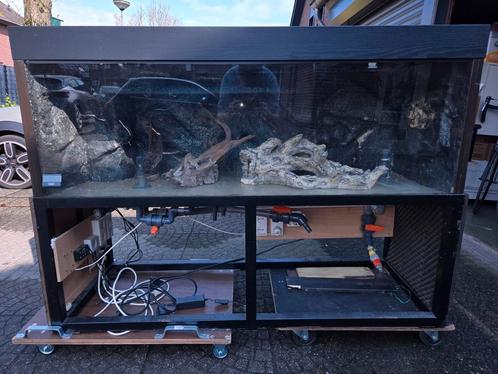 Aquarium te koop, Dieren en Toebehoren, Vissen | Aquaria en Toebehoren, Gebruikt, Leeg aquarium, Ophalen