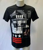 GIVENCHY Zwart wit sterren HEREN t-shirt  Maat S, Zwart, Ophalen of Verzenden, Zo goed als nieuw, Givenchy