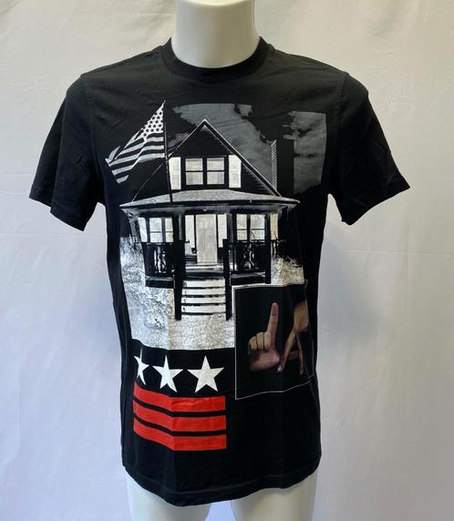 GIVENCHY Zwart wit sterren HEREN t-shirt  Maat S, Kleding | Heren, T-shirts, Zo goed als nieuw, Maat 46 (S) of kleiner, Zwart