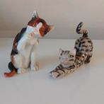Zillermahler porselein poezen katten, Verzamelen, Verzenden, Zo goed als nieuw, Dier