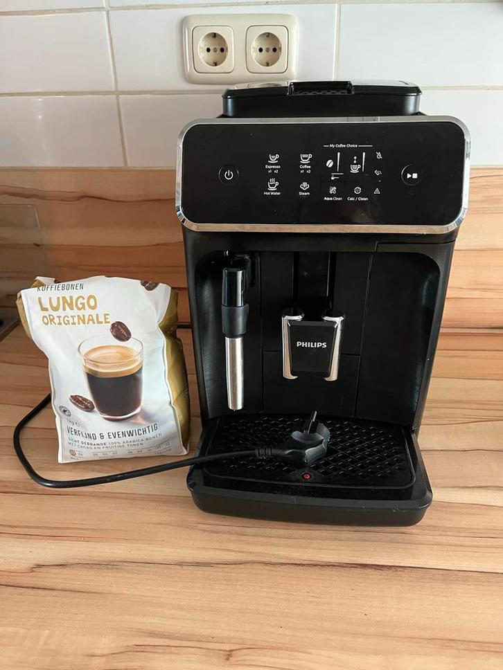 Philips EP2220/10 Volautomaat Espressomachine, Witgoed en Apparatuur, Koffiezetapparaten, Gebruikt, Koffiebonen, Espresso apparaat