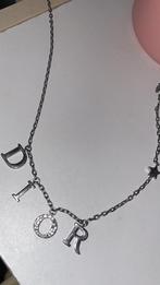 dior ketting, Sieraden, Tassen en Uiterlijk, Kettingen, Verstelbaar, Ophalen of Verzenden, Zo goed als nieuw, Zilver