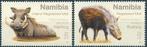 Namibië 2023 Wilde varkens serie POSTFRIS, Ophalen of Verzenden, Overige landen, Postfris