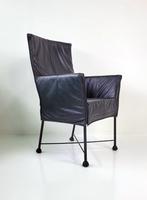 Montis Chaplin leren fauteuil, Huis en Inrichting, Fauteuils, Ophalen of Verzenden, Zo goed als nieuw, 50 tot 75 cm, Leer