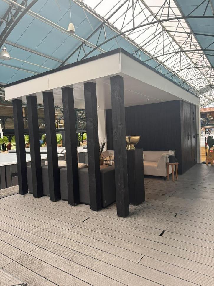 Showmodel Tuinhuis - OP = OP, Tuin en Terras, Tuinhuizen, Zo goed als nieuw, Tuinhuis, Hout, 500 cm of meer, 200 tot 400 cm, Zonder ramen