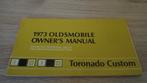 1973 Oldsmobile Toronado. First edition Owner's Manual., Auto diversen, Ophalen of Verzenden