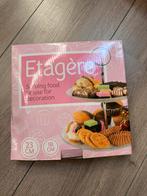 Nieuw in doos 2 laags etagere, Ophalen of Verzenden, Nieuw