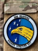 Embleem 306 SQN Reapers RNLAF, Verzenden, Luchtmacht, Nederland, Embleem of Badge