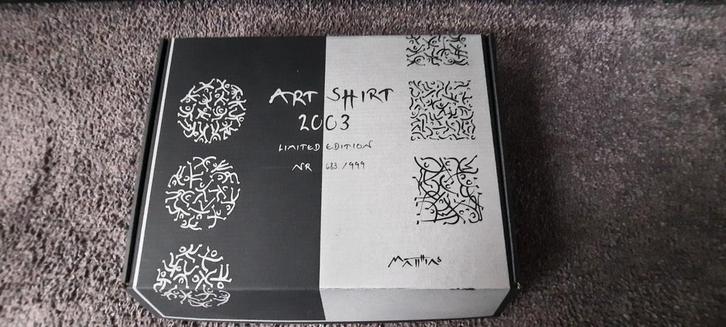 Matthias Winkler (zie: Swatch ) Art Shirt Ltd. Edition set., Kleding | Heren, T-shirts, Nieuw, Zwart, Ophalen of Verzenden