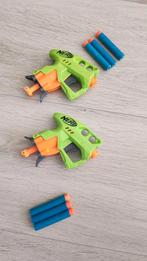 Nerf Pistolen Set - 2 Stuks, Ophalen of Verzenden, Gebruikt