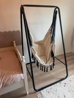Hangstoel met frame - Zo goed als nieuw!, Huis en Inrichting, Stoelen, Ophalen, Wit, Boho, Zo goed als nieuw
