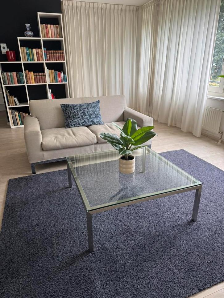 Complete set: Minotti bank, salontafel en Desso vloerkleed, Huis en Inrichting, Banken | Complete zithoeken, Gebruikt, Ophalen
