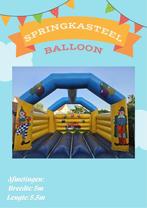 Springkasteel Balloon te huur, Ophalen, Zo goed als nieuw, Verjaardag