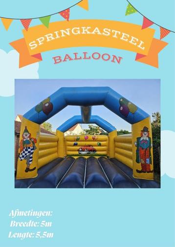 Springkasteel Balloon te huur beschikbaar voor biedingen