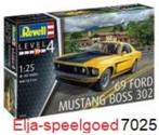 Revell 1:25 FORD MUSTANG 1969 BOSS 302 modelbouw 7025, Hobby en Vrije tijd, Auto, Revell, Groter dan 1:32, Nieuw