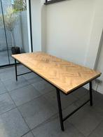 Houten eettafel/tuintafel -  Karwei “Mateo”, Ophalen, Zo goed als nieuw, Vijf personen of meer, Rechthoekig