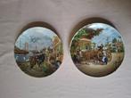 Twee wandborden van Royal Schwabar Ter Steege, Antiek en Kunst, Ophalen of Verzenden