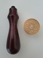 Nieuwe wax stempel mandala, Ophalen of Verzenden, Nieuw, Houten stempel