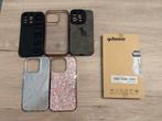 Hoesjes en beschermplaatje iPhone 15 Pro, Ophalen, Zo goed als nieuw, Hoesje of Tasje