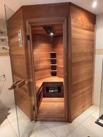 Sauna Infrarood 3 personen, Sport en Fitness, Sauna, Ophalen, Zo goed als nieuw, Infrarood, Complete sauna