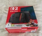 NINTENDO Switch 2 + Mario Kart World 256GB - NIEUW - €400 -, Met games, Met 2 controllers, Nieuw, Ophalen of Verzenden
