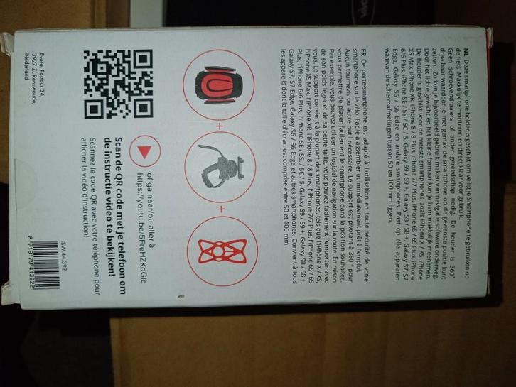 Fiets Smartphone Houder - Nieuw, Fietsen en Brommers, Fietsaccessoires | Fietsbellen, Nieuw, Ophalen of Verzenden