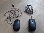 Te koop: Twee maal muizen, bedraad, van het merk DELL!, Rechtshandig, Muis, Gebruikt, Toetsenbord en muis-set