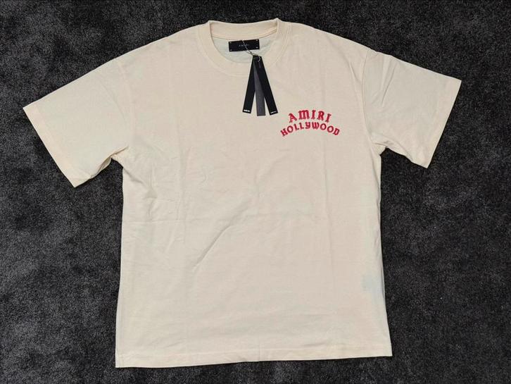 Nieuw Amiri Hollywood Shirt Wit | Maat L | Topkwaliteit, Kleding | Heren, T-shirts, Nieuw, Maat 52/54 (L), Wit, Ophalen of Verzenden