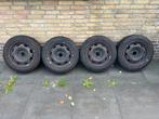 Winterbanden op velg Peugeot, Ophalen, Gebruikt, 15 inch, Banden en Velgen
