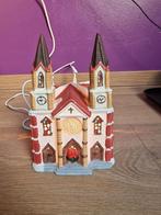 Dickensville Kerk met Verlichting - Kersthuisje, Diversen, Ophalen of Verzenden, Zo goed als nieuw