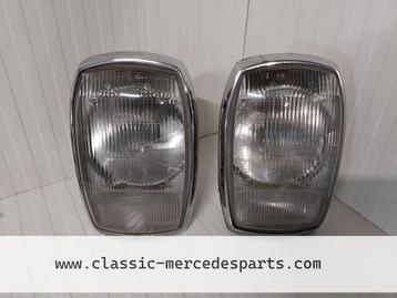 Koplampenglazen set Mercedes W114 W115 beschikbaar voor biedingen
