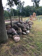 Diverse zwerfkeien en Bentheimer zandsteen, Tuin en Terras, Ophalen, Steen, Gebruikt, Rond