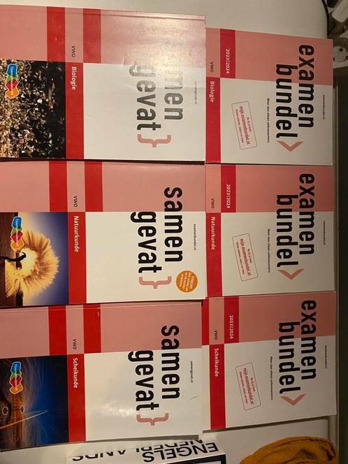 Examenbundel + samengevat vwo, Boeken, Schoolboeken, Zo goed als nieuw, Biologie, VWO, Ophalen of Verzenden