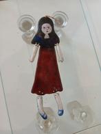 emaille pop met losse benen en armen., Ophalen of Verzenden